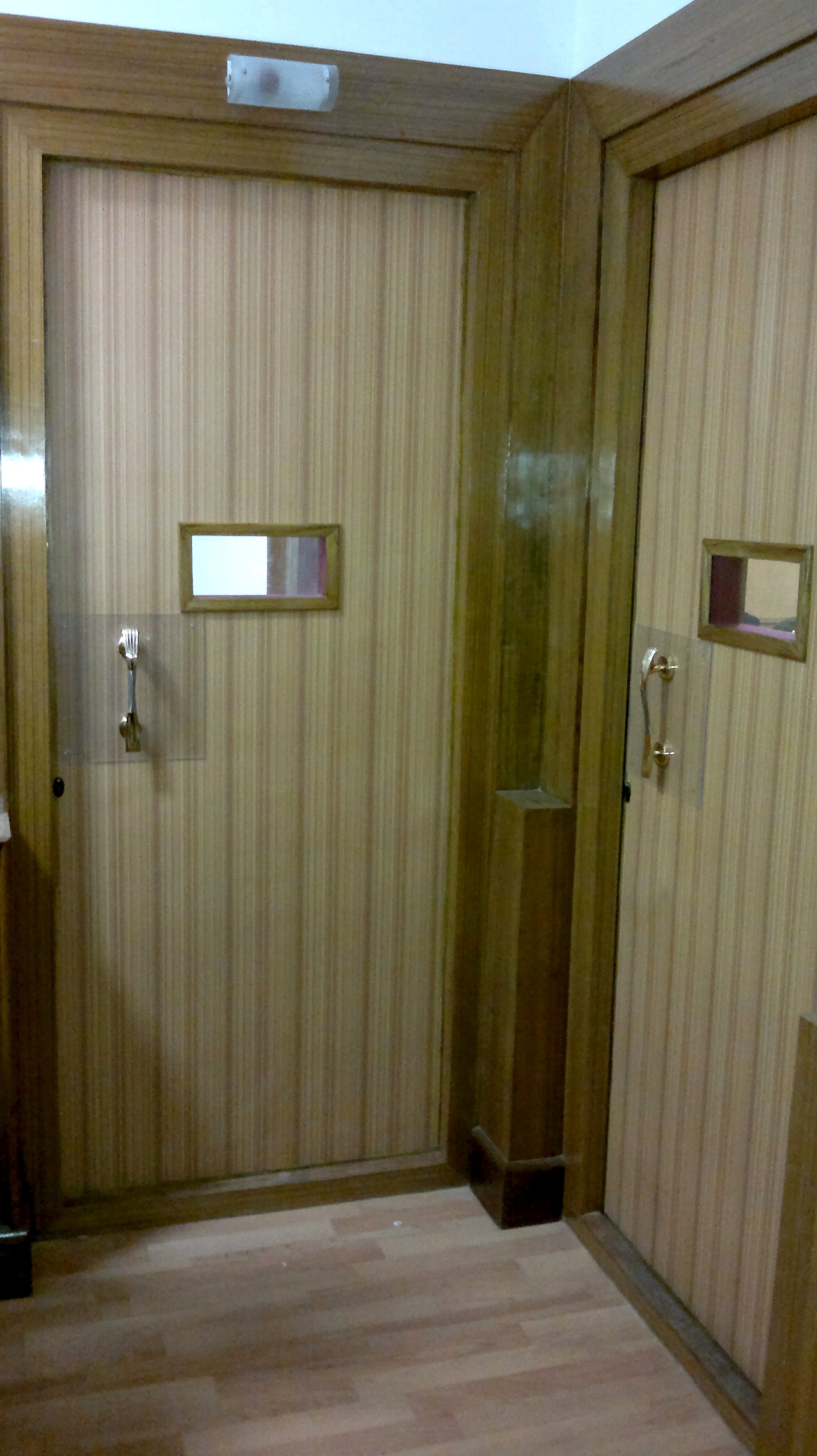 Studio and data center entry door